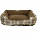 Лежак Не Один Дома время сна д/животных коричнев 48х40х17