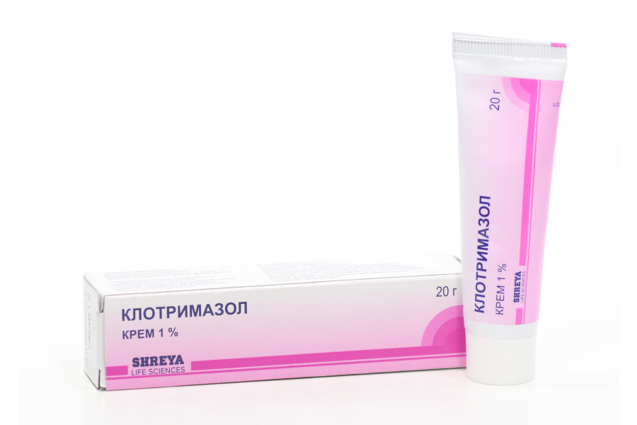 Клотримазол 1%, 20 г, крем