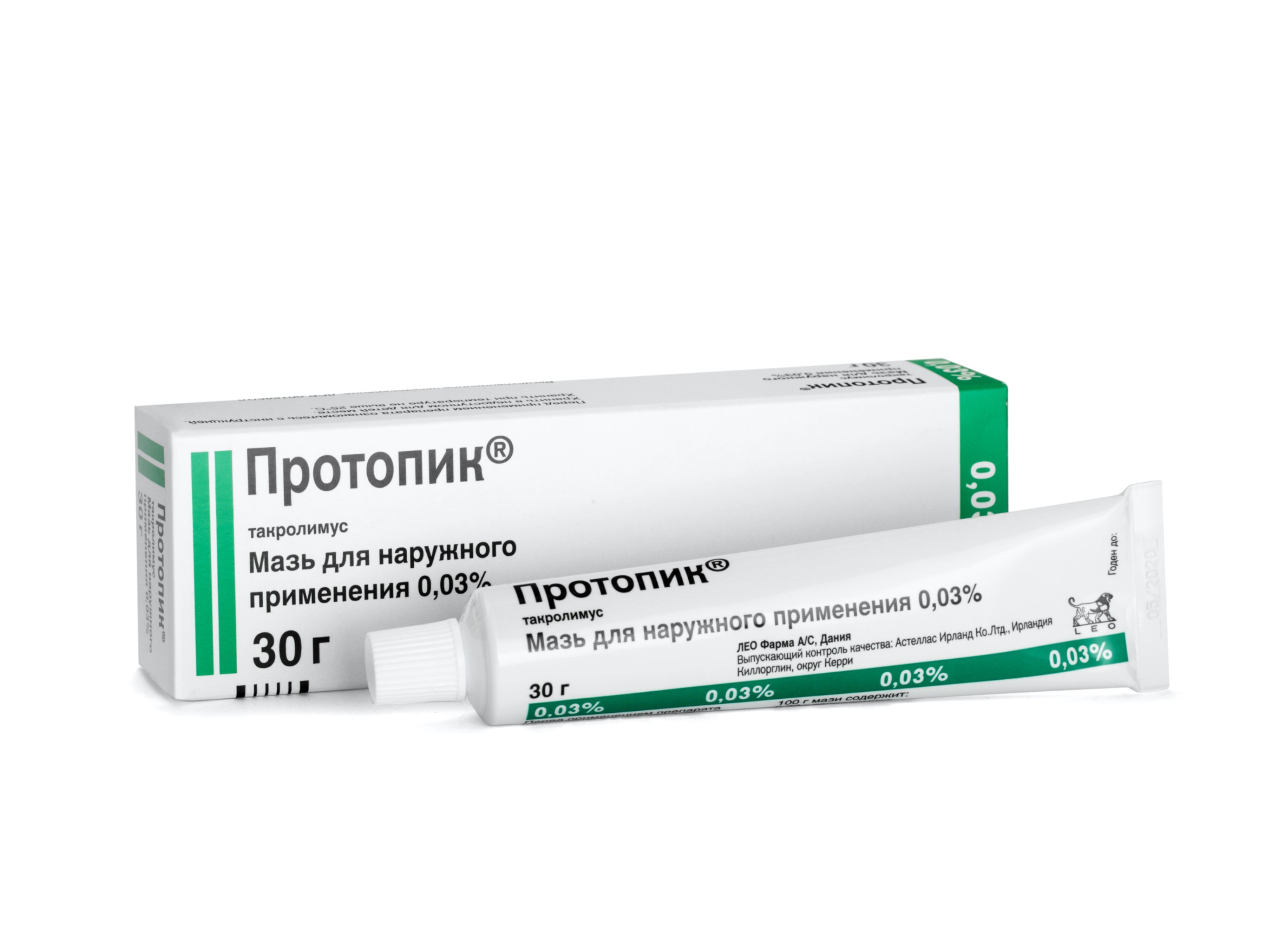 Протопик 0.03%, 30 г, мазь для наружного применения