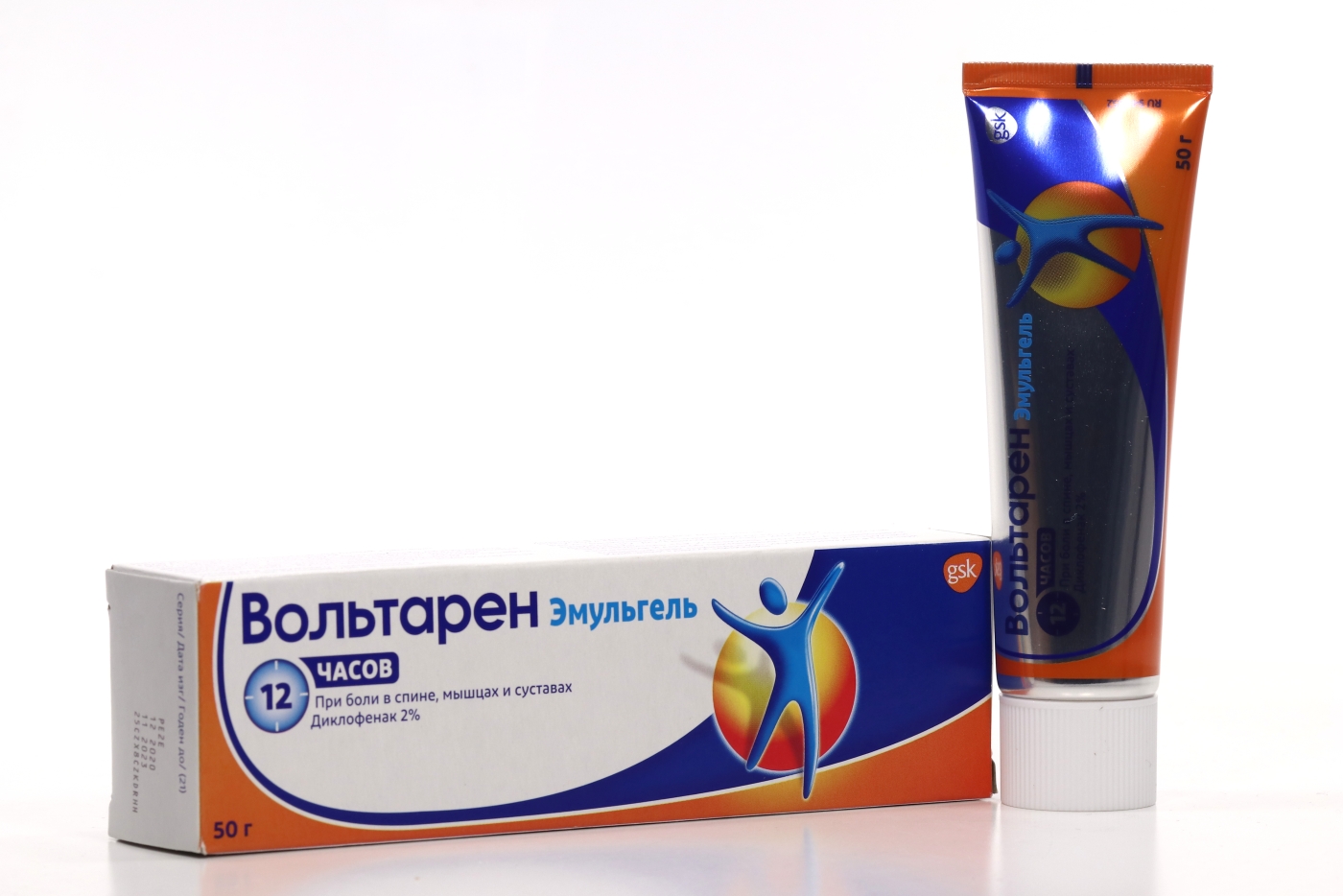 Вольтарен Эмульгель 2%, 50 г, гель для наружного применения