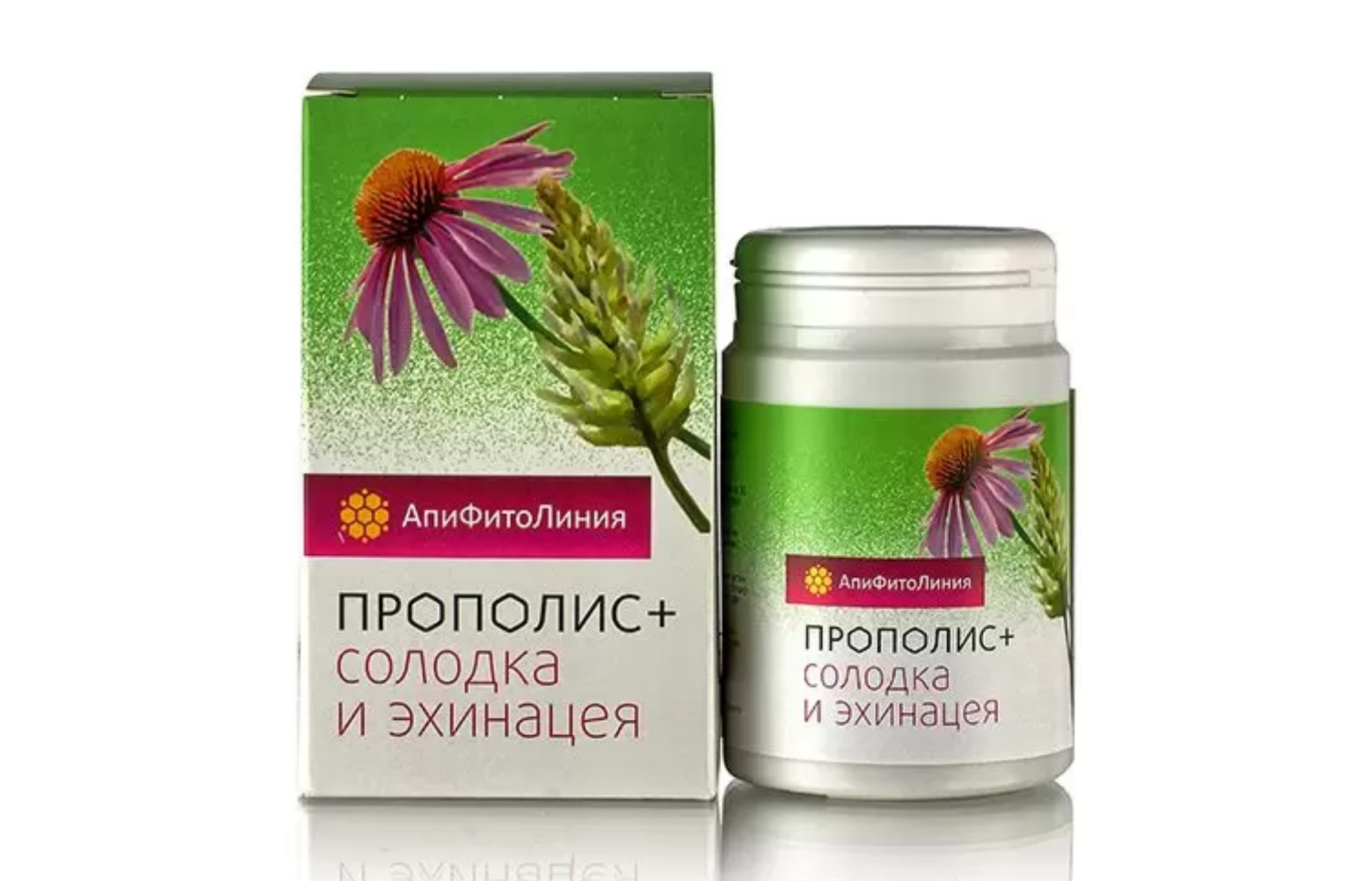 Биокомплекс Прополис+солодка и эхинацея, 60 шт, таблетки