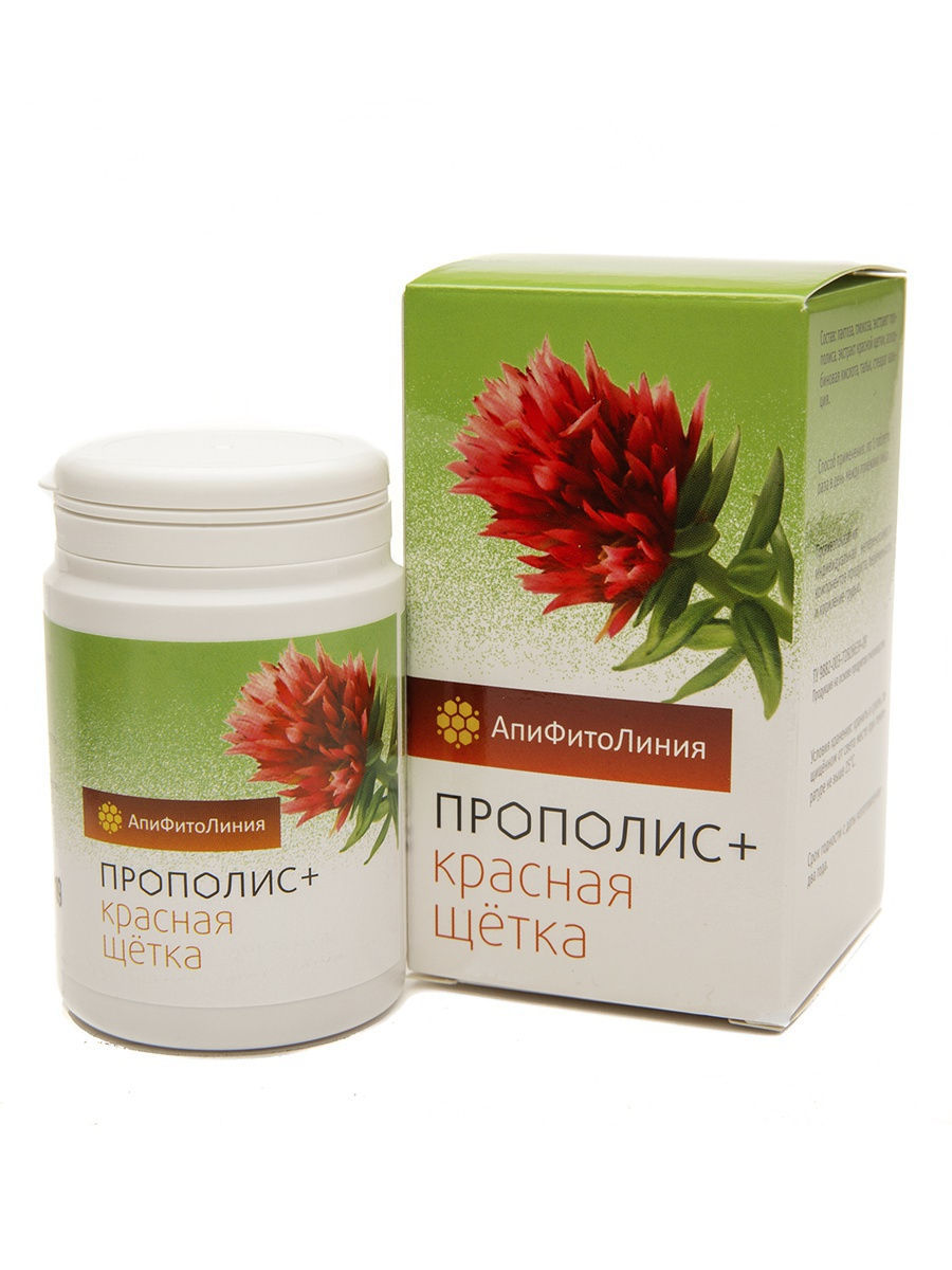 Биокомплекс Прополис+красная щетка, 60 шт, таблетки