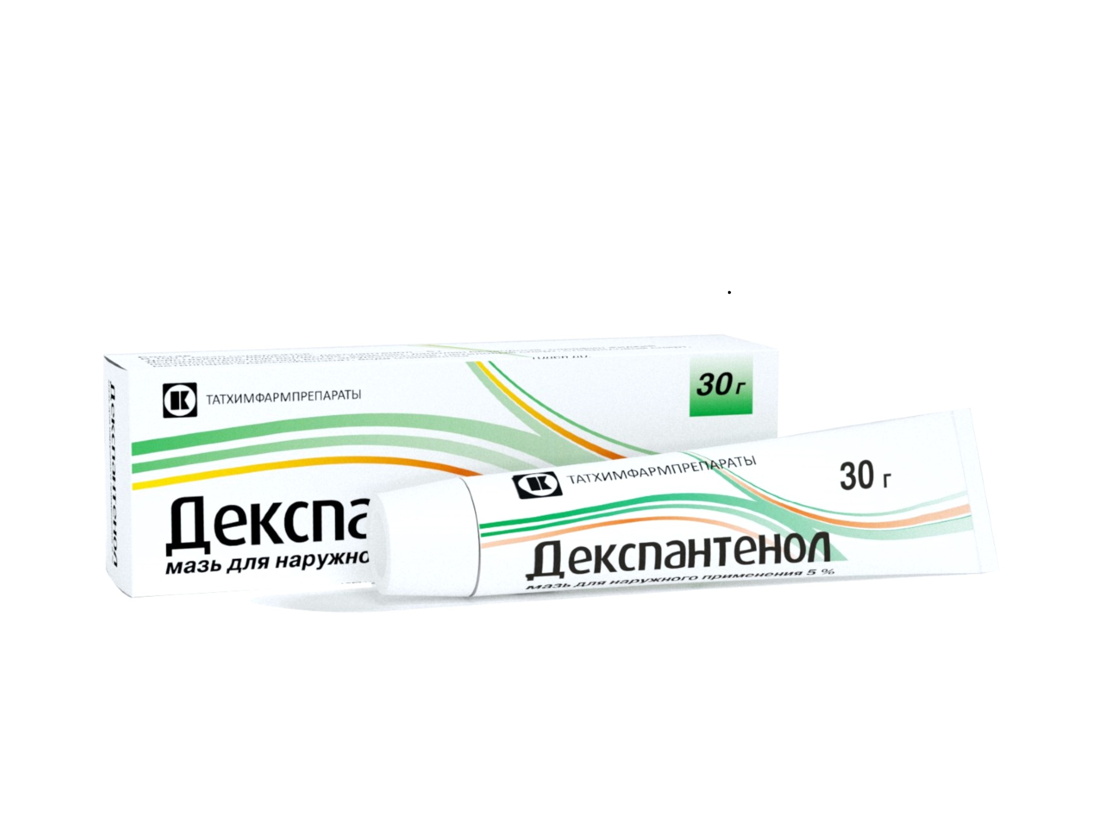 Декспантенол 5%, 30 г, мазь для наружного применения