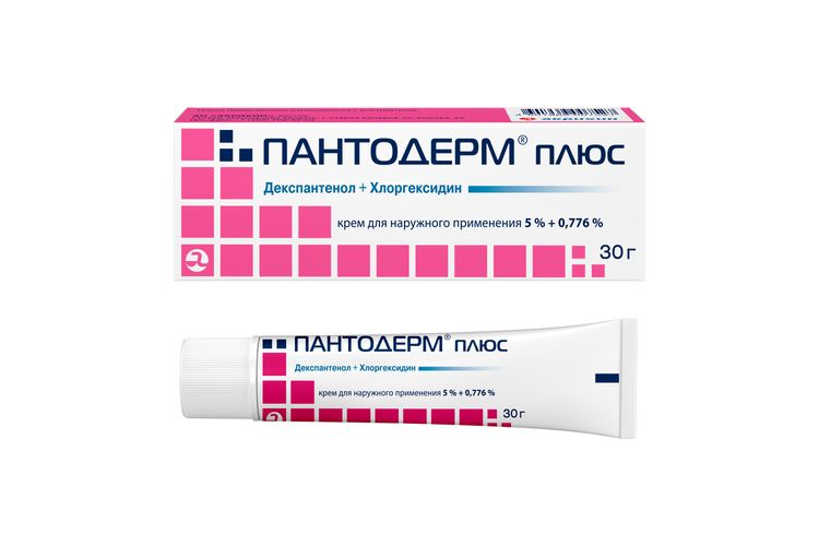 Пантодерм плюс 5%+0.776%, 30 г, крем для наружного применения
