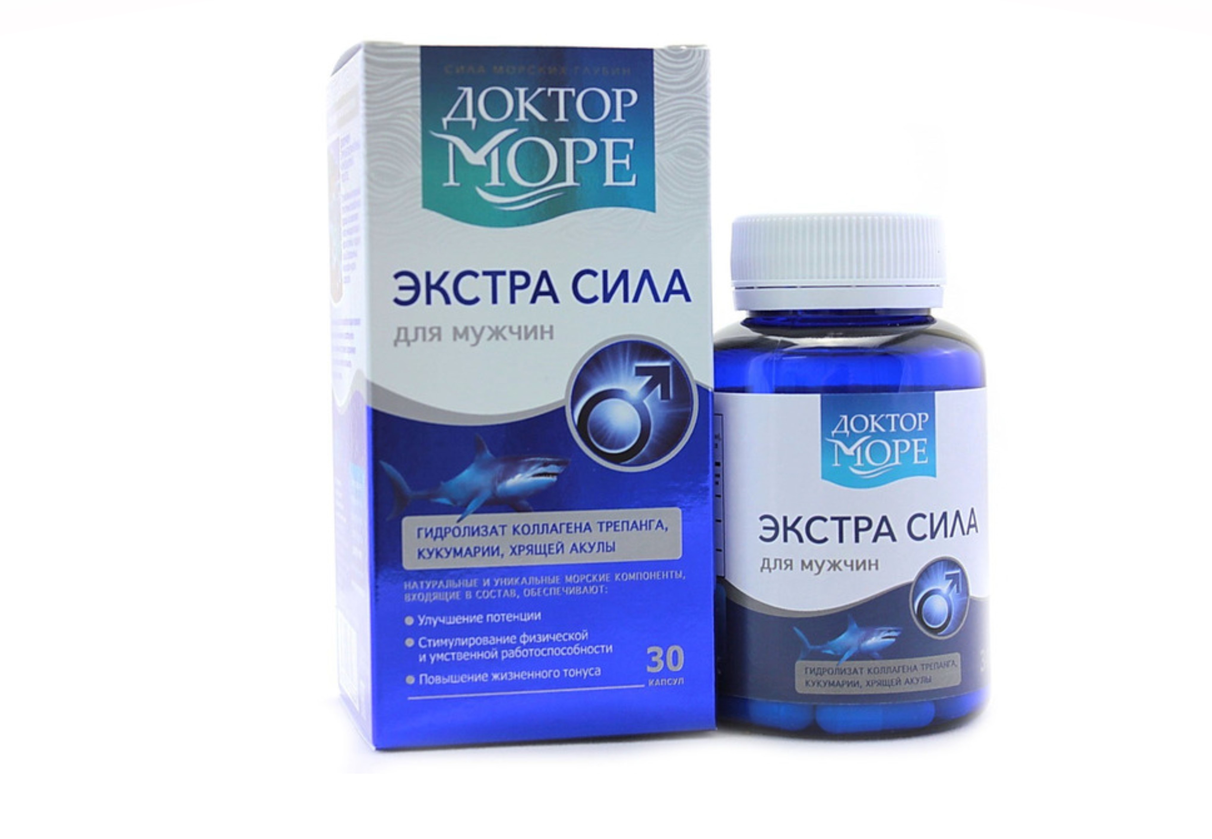 Доктор Море Экстра Сила для мужчин капс.№30