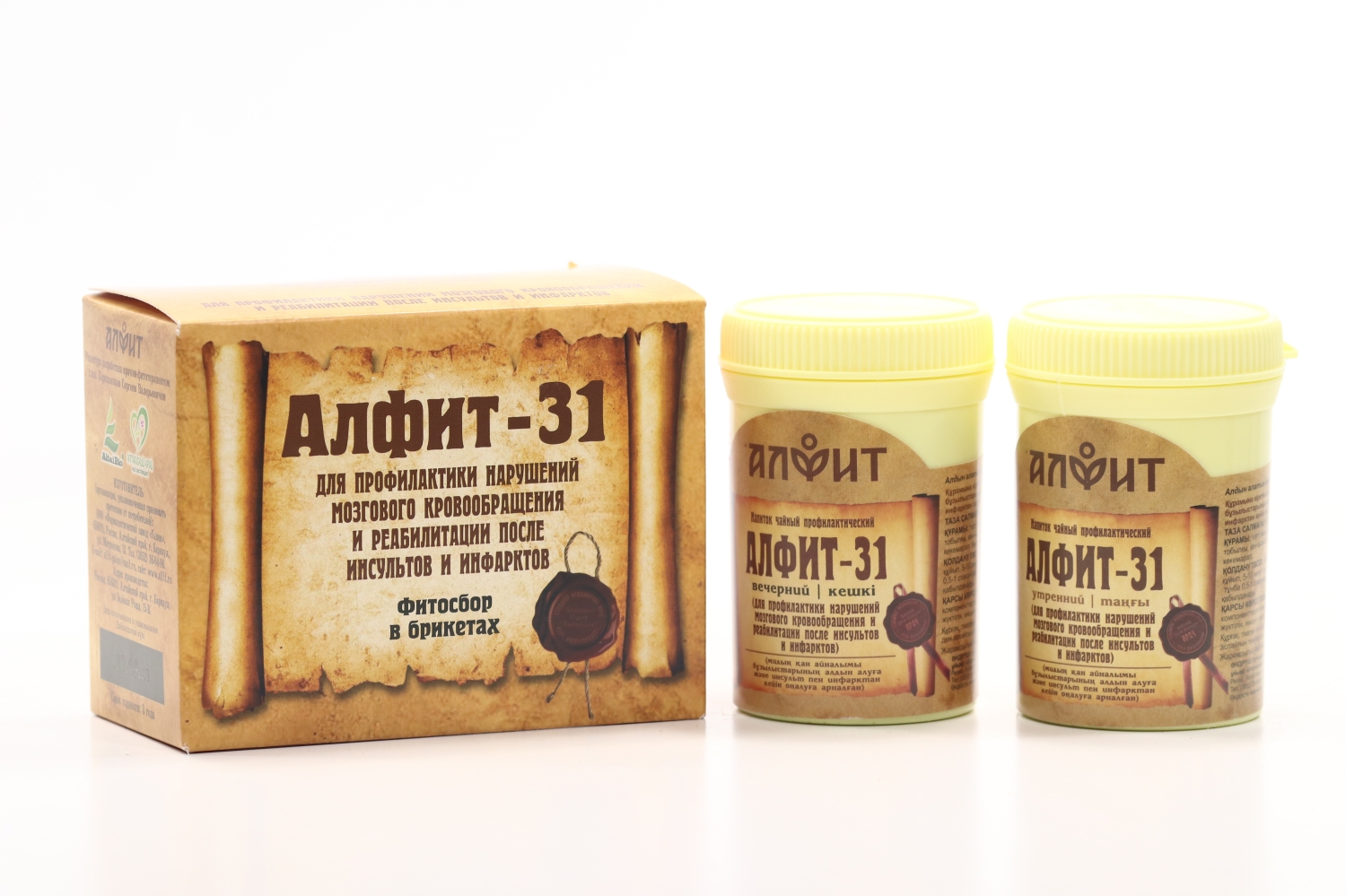 Алфит-31 Противоинсультный, 2 г, 60 шт