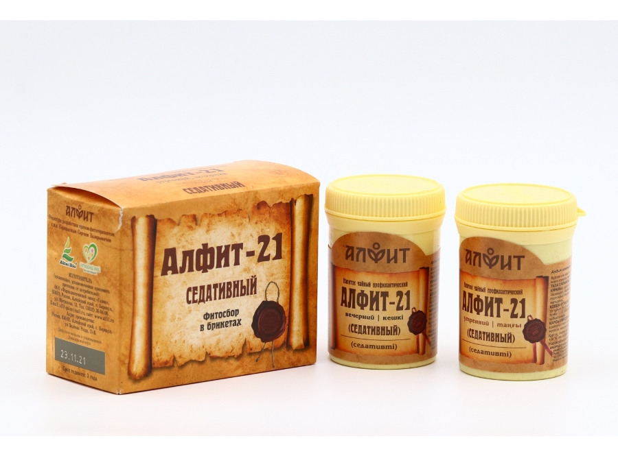 Алфит-21 седативный, 2 г, 60 шт