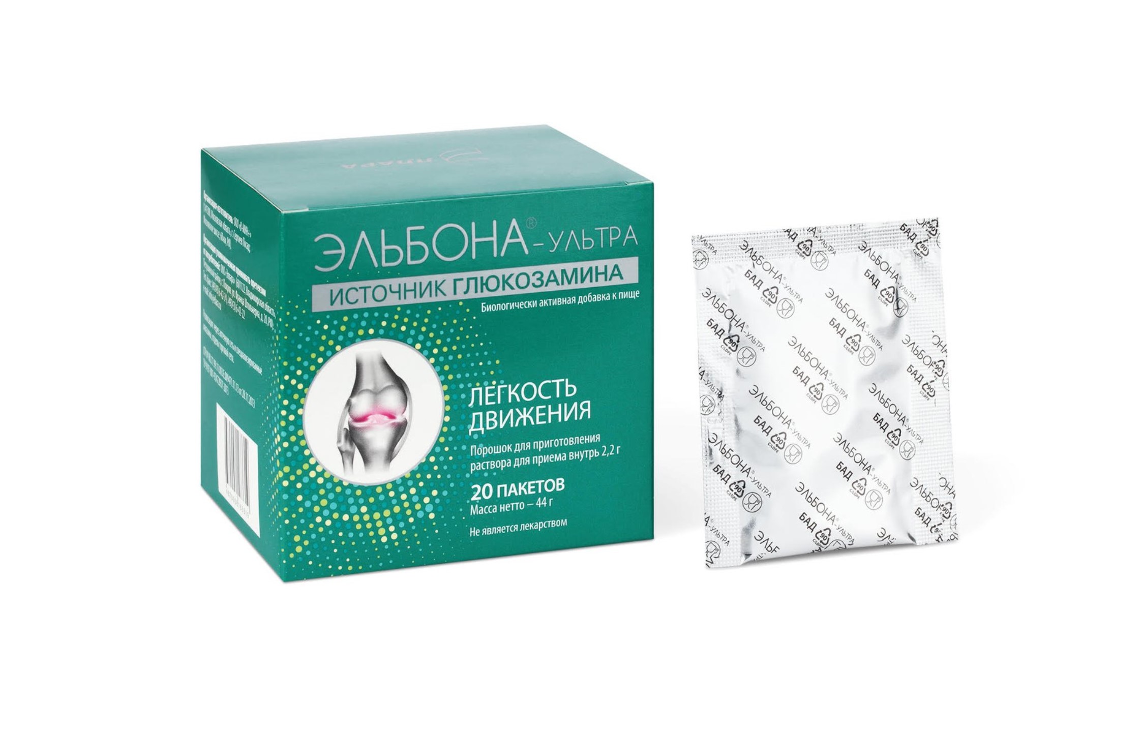 Эльбона-Ультра, 44 г, 20 шт, саше