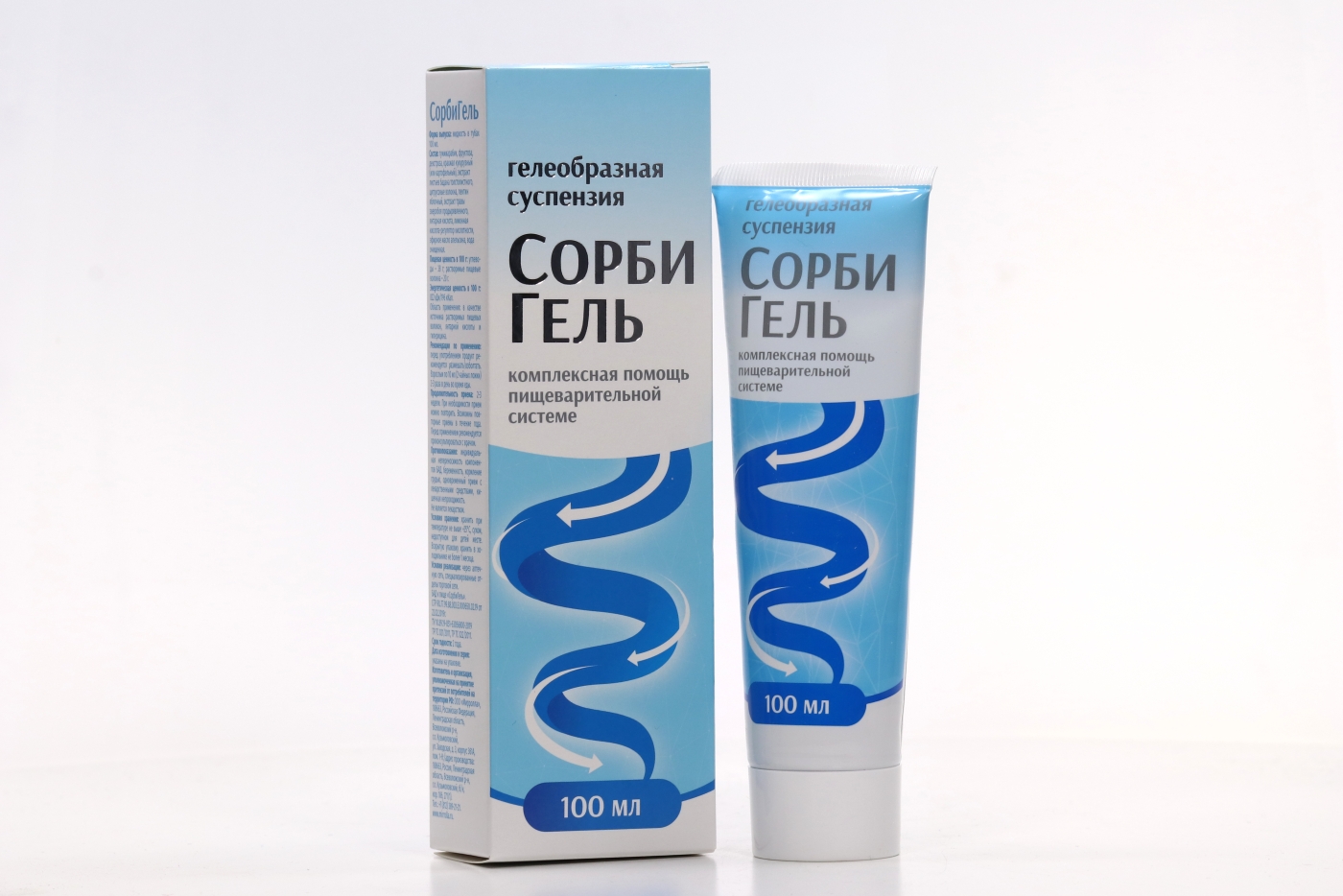 СорбиГель, 100 мл, суспензия для внутреннего применения