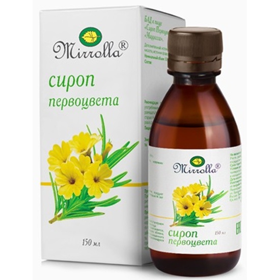 Сироп первоцвета Мирролла, 150 мл