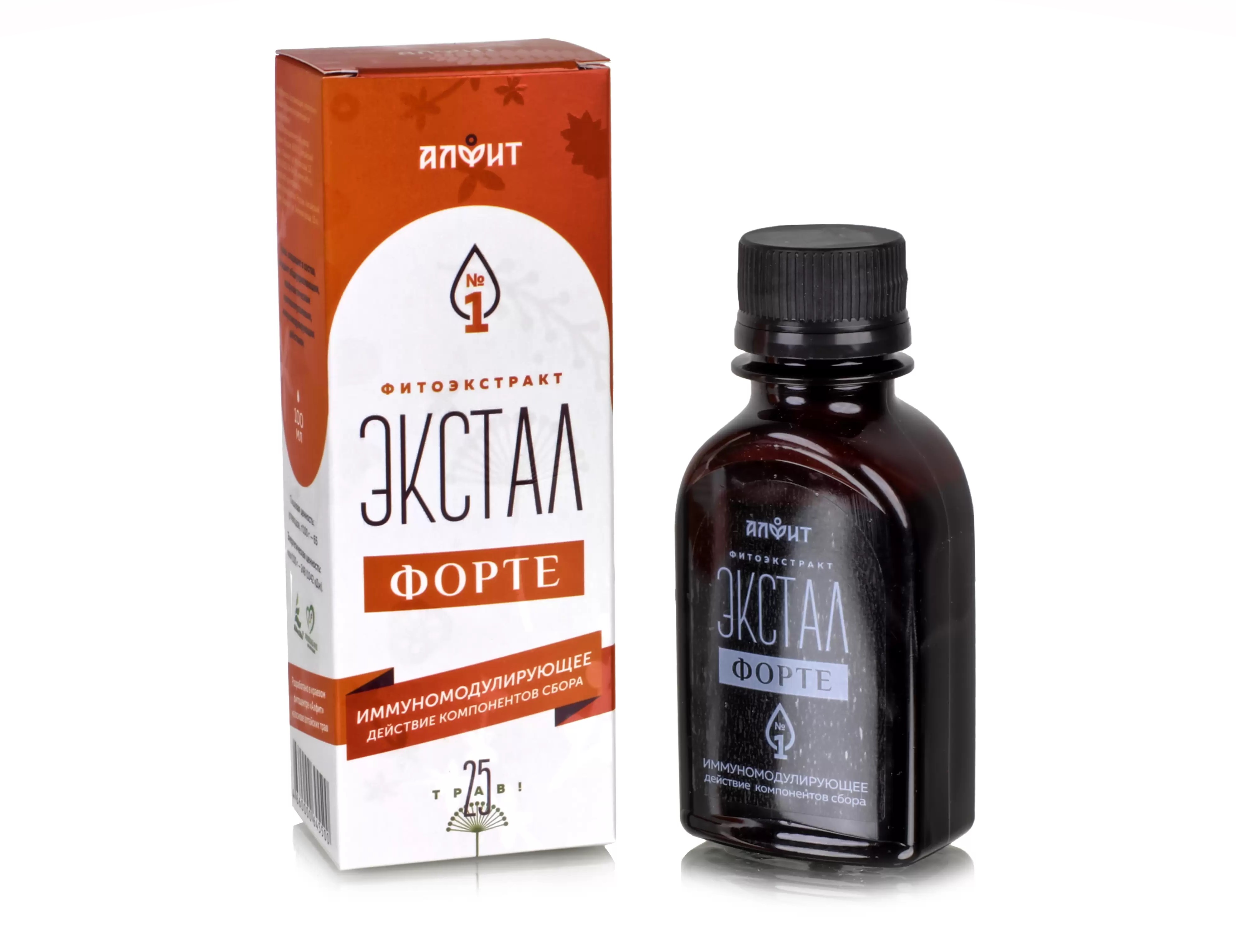 Сироп Экстал-4 Форте Тонизирующий, 100 мл, БАД
