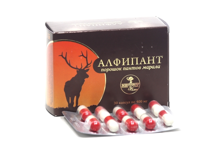Алфипант, 400 мг, 30 шт, капсулы