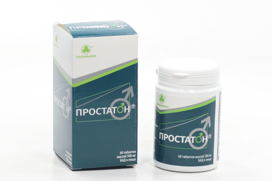 Простатон, 500 мг, 60 шт, таблетки