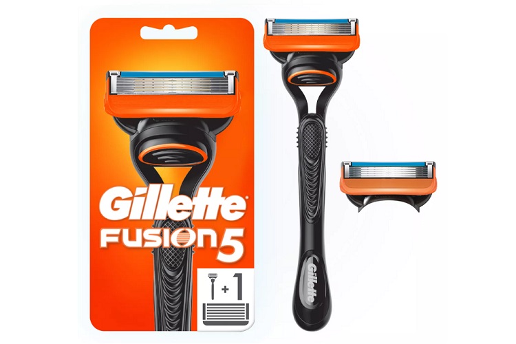 Бритва GILLETTE fusion5 мужская с 2 сменными кассетами