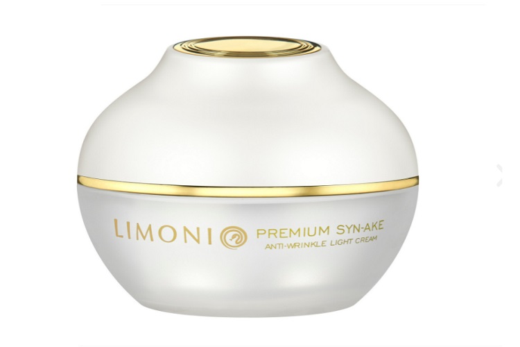 Крем Limoni Premium Syn-Ake Anti-Wrinkle Cream Light д/лица с пептидами/змеиным ядом, 50 мл