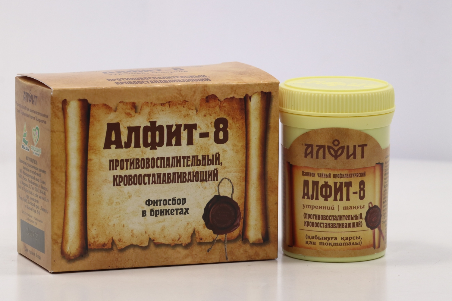 Алфит-8 п/воспалит кровоостан утр/вечер, 2 г, 60 шт