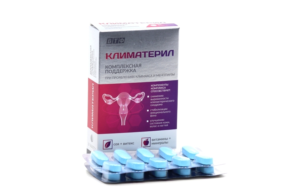 Климатерил д/жен в пер климакса и менопаузы, 30 шт, таблетки