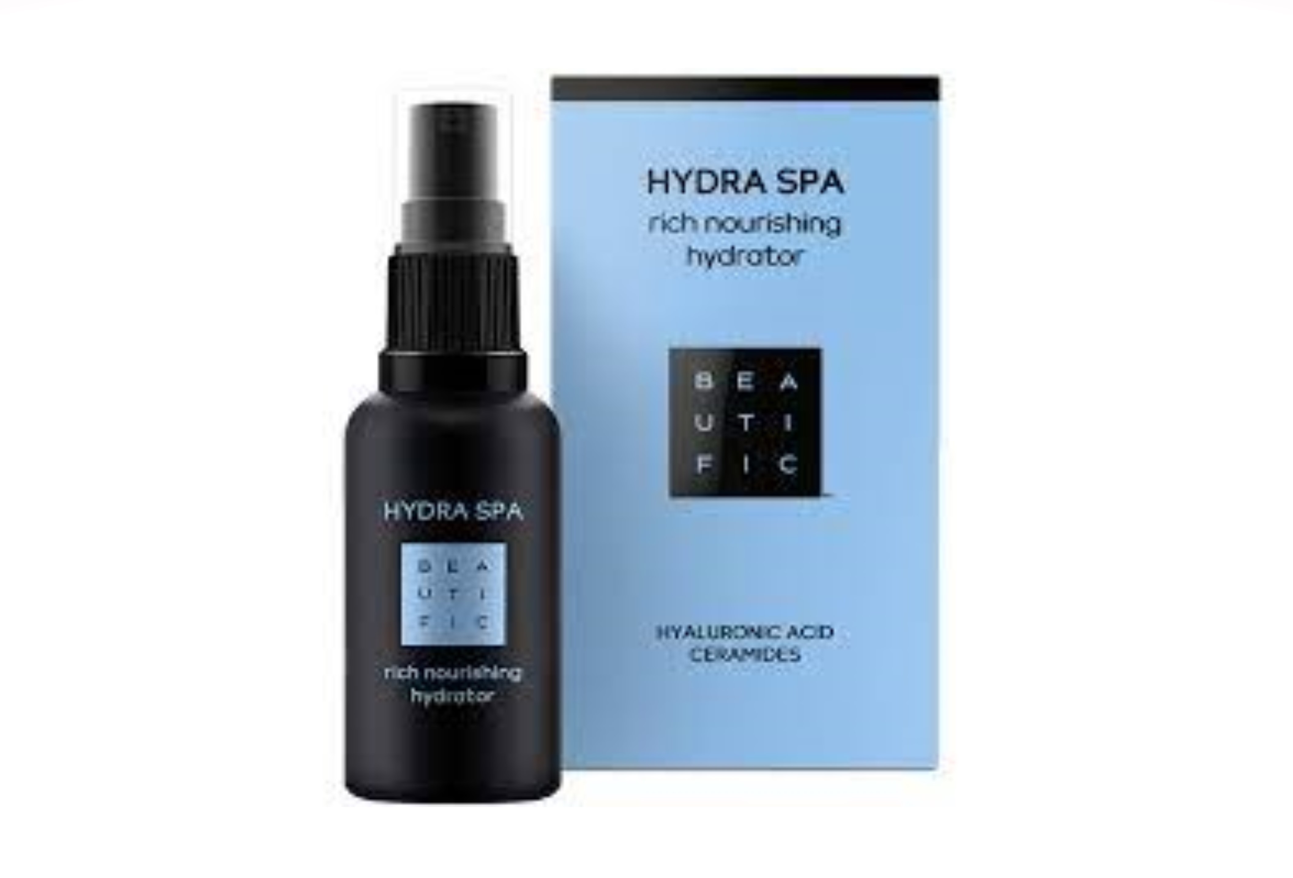Крем BEAUTIFIC Hydra Spa д/лица увлажняющий с гиалуроновой кислотой/церамидами д/сухой кожи, 30 мл