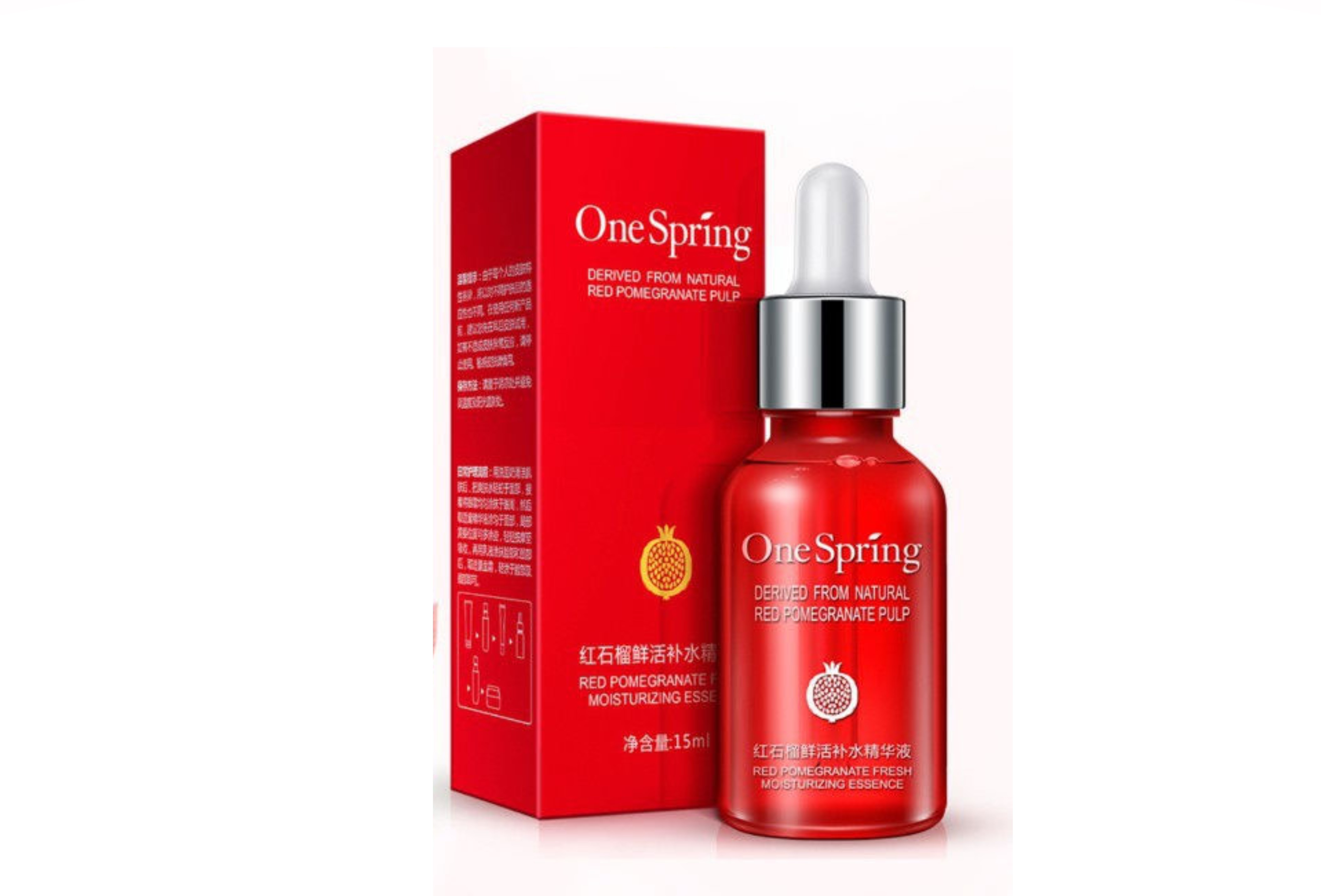 Эссенция One Spring д/лица увлажн сужает поры/очищает кожу с экстракт граната, 15 мл