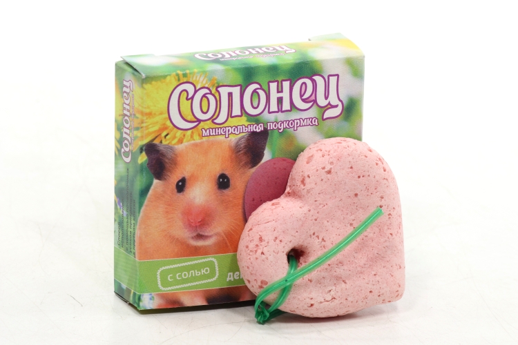 Подкормка д/грызунов минеральная солонец