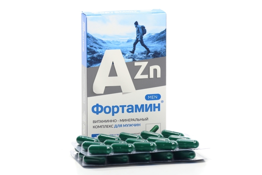 Витаминно-Минеральный компл Фортамин от А до Цинка д/мужчин, 30 шт, капсулы
