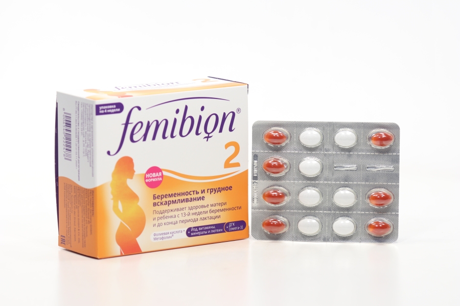 Фемибион II, комплекс 28 табл п о пленоч+28 капс