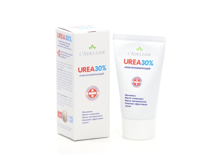 Крем LAdeleide д/ног регенерирующий UREA 30% с мочевиной, 50 мл