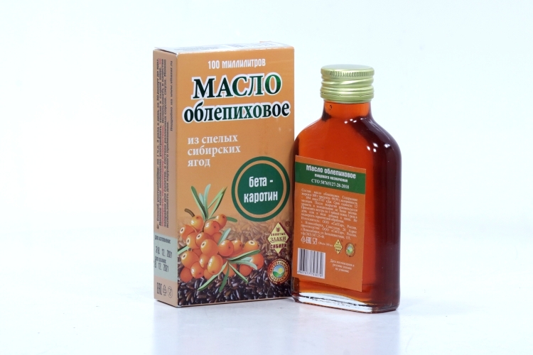 Масло Облепиховое, 100 мл