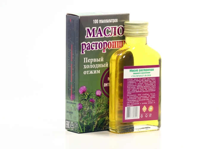 Масло Расторопши, 100 мл