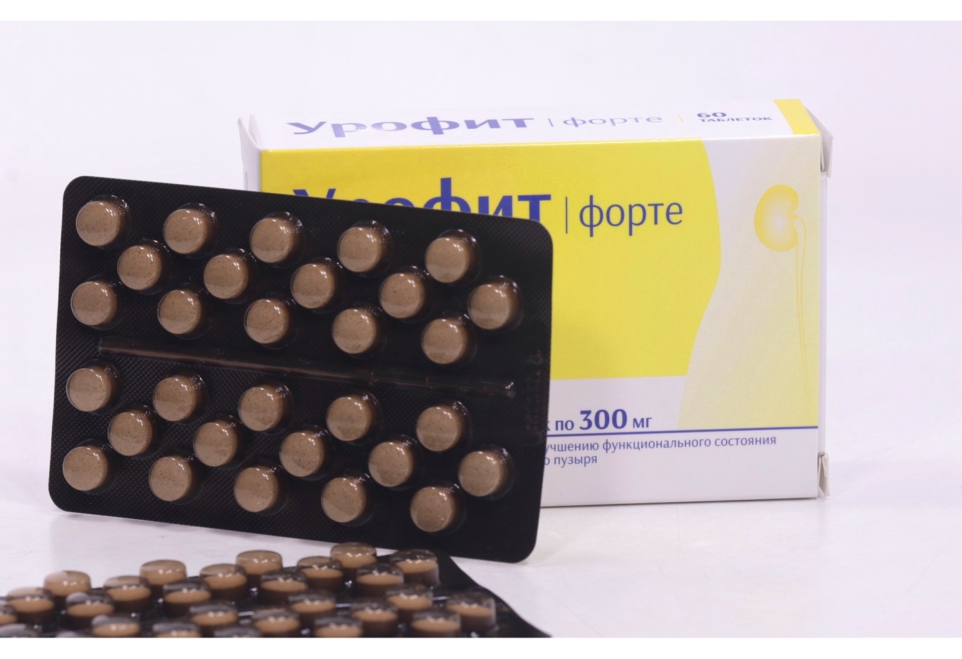 Урофит Форте, 300 мг, 60 шт, таблетки