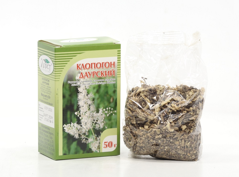Клопогон даурский (цимицифуга) корень, 50 г