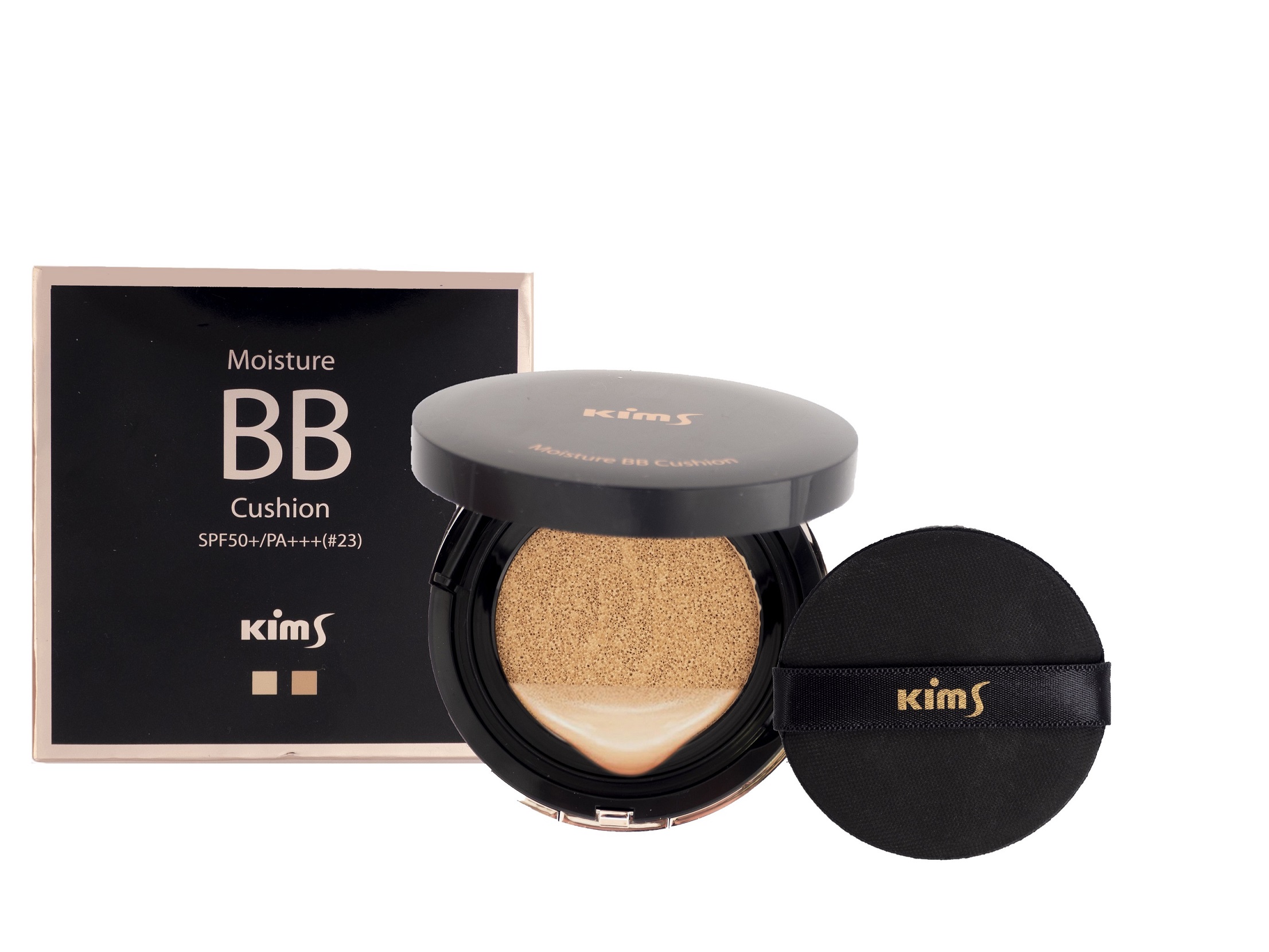 BB-кушон Kims Moisture SPF50+/PA+++ №23 светло-бежевый 15 г, 2 шт