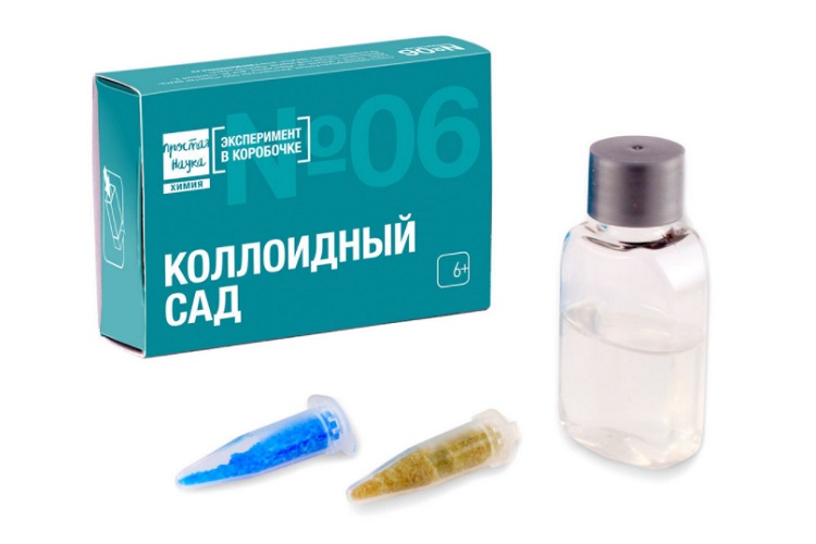 Набор эксперимент в коробочке Простая Наука № 06 Коллоидный сад