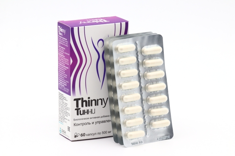 Тинни, 500 мг, 60 шт, капсулы