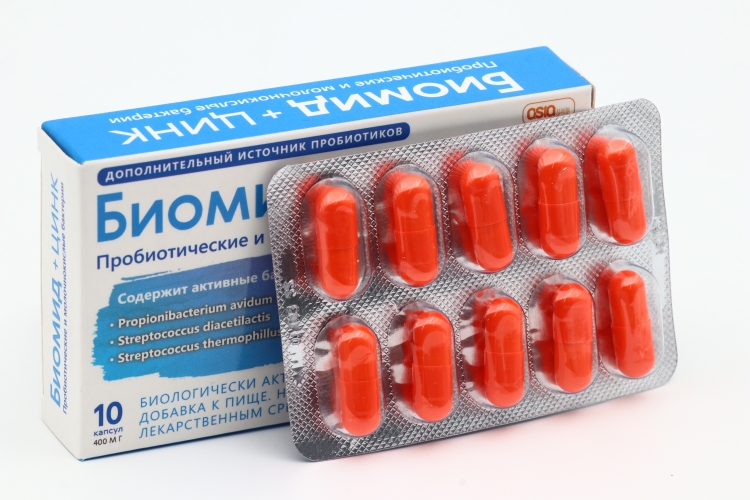 Биомид+Цинк, 400 мг, 10 шт, капсулы