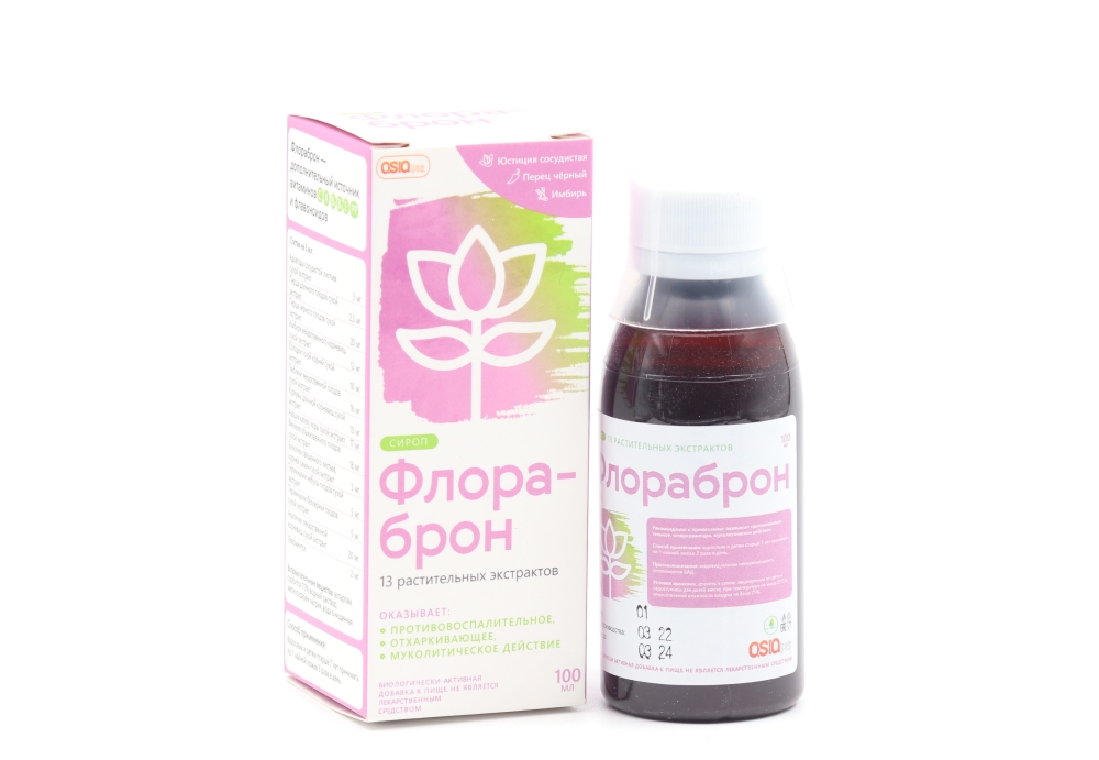 Флораброн, 100 мл, сироп