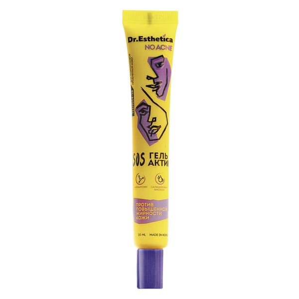 Гель-актив DR Esthetica No Acne Teens, 20 мл
