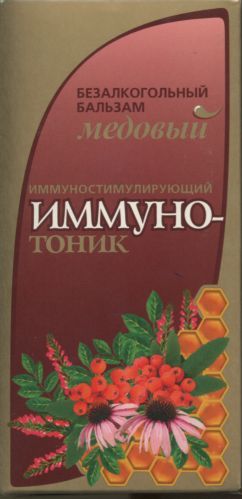 Бальзам медовый Иммунотоник б/алкогольн, 250 мл