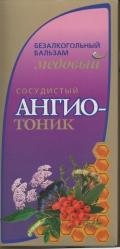 Бальзам медовый Ангиотоник б/алкогольн, 250 мл