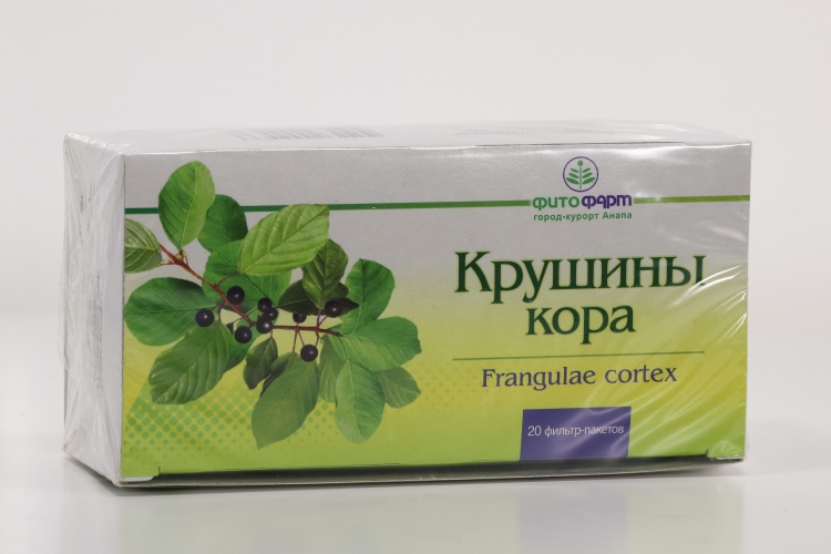 Крушины кора, 2 г, 20 шт, сырье растительное-порошок