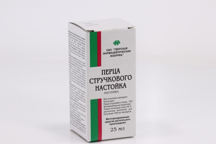 Перца струч, 25 мл, настойка