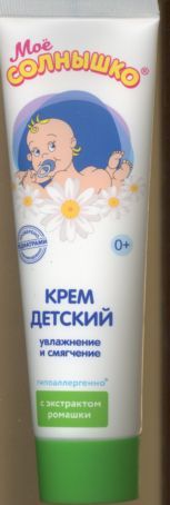 Крем Мое Солнышко дет экстракт ромашки/ежедн уход, 100 мл