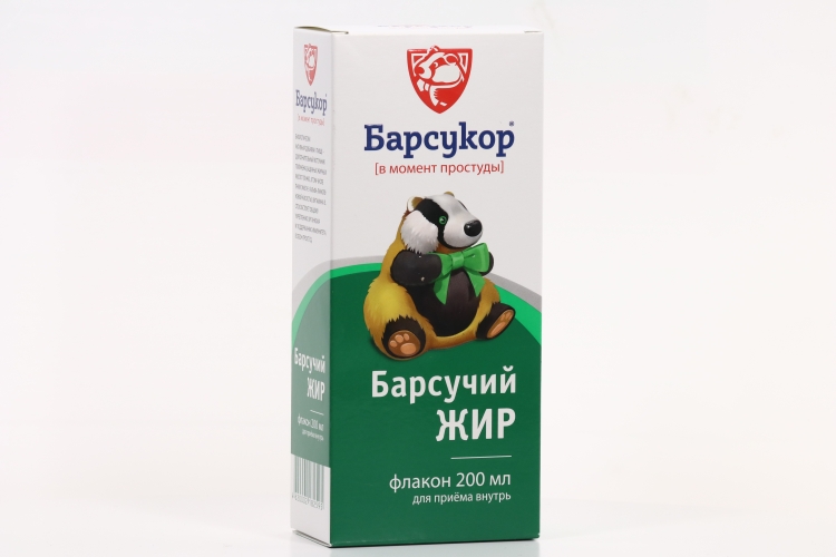 Барсучий жир Барсукор, 200 мл, Багира