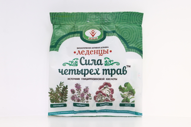 Леденцы Сила четырех трав, 50 г