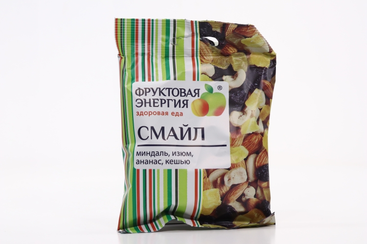 Смесь фруктово-ореховая Фруктовая энергия СМАЙЛ, 50 г