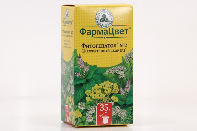 Фитогепатол №2 (Желчегонный сбор №2) ФармаЦвет, 35 г