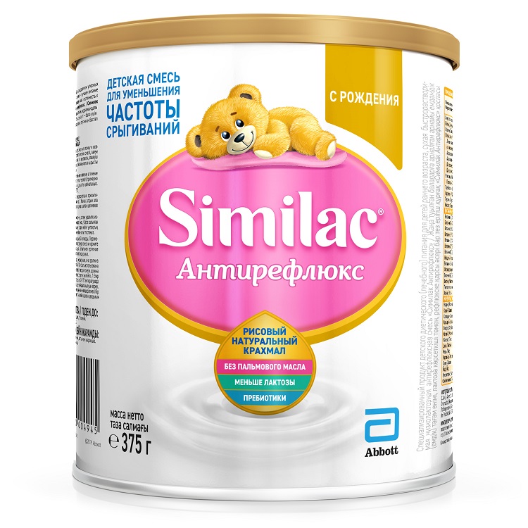 Смесь Симилак Антирефлюкс (с 0 мес), 375 г