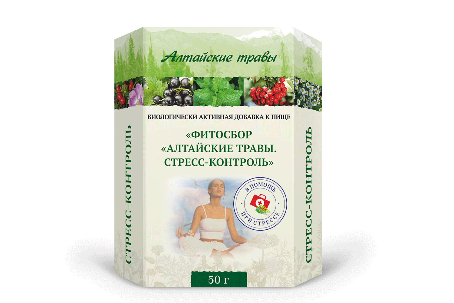 Фитосбор Алтайские травы Стресс-Контроль, 50 г