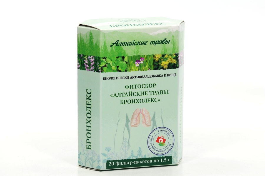 Бронхолекс фитосбор Алтайские травы, 1,5 г, 20 шт