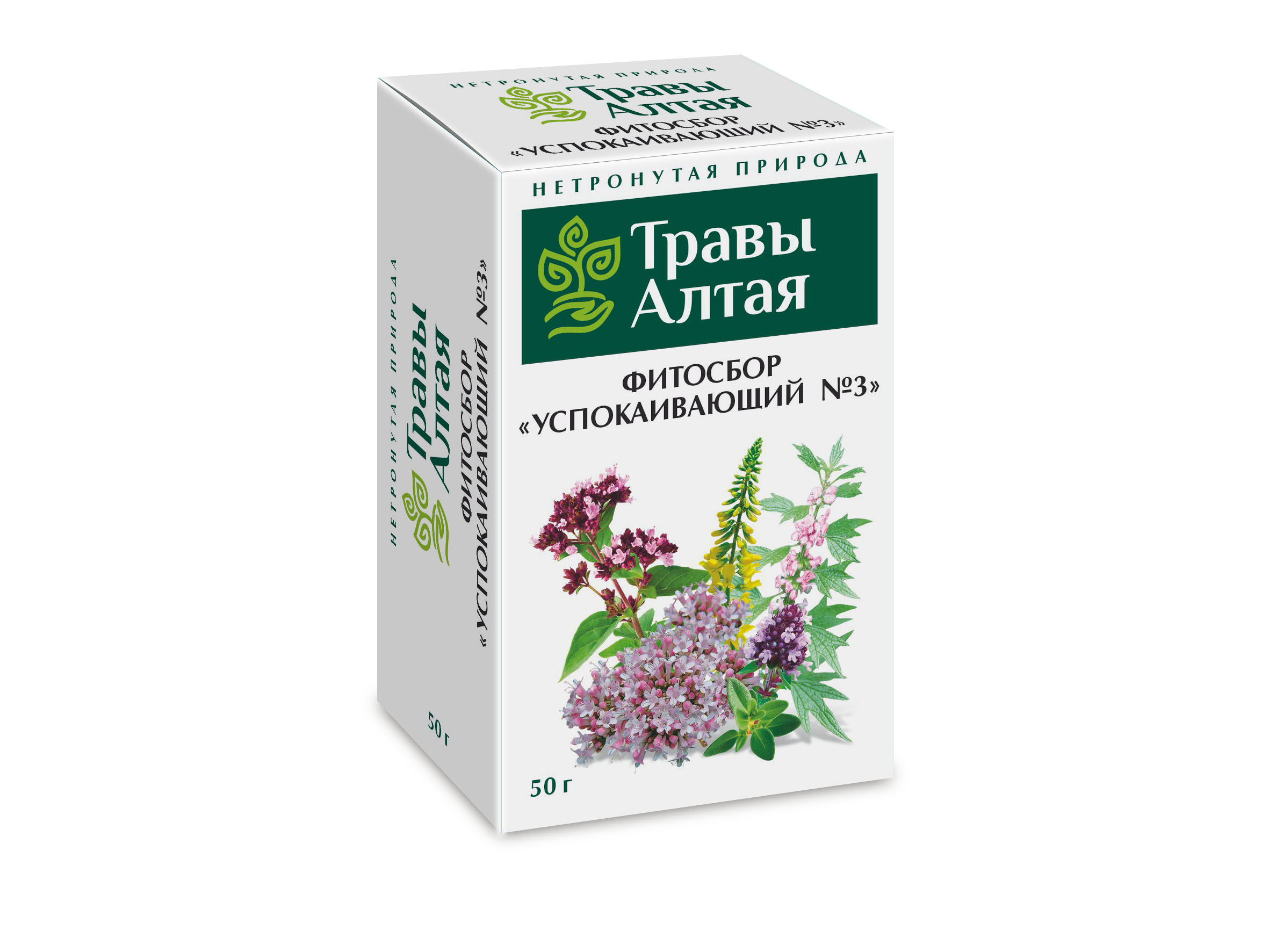 Успокаивающий сбор №3 серии Алтай, 50 г